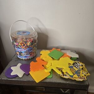 Perler Beads and Pegboard Set